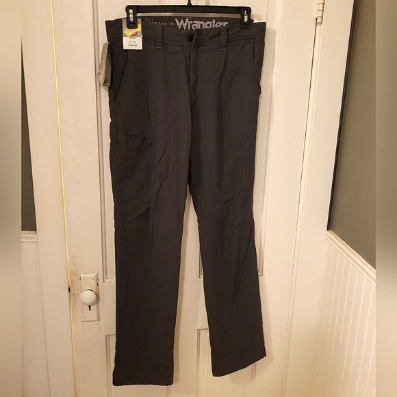 Wrangler ATG Men's Gray Rugged Utility Pants - Picture 1 of 9